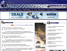 Tablet Screenshot of ingenieurduson.com